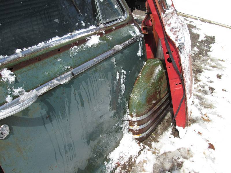 3 Vintage car doors...