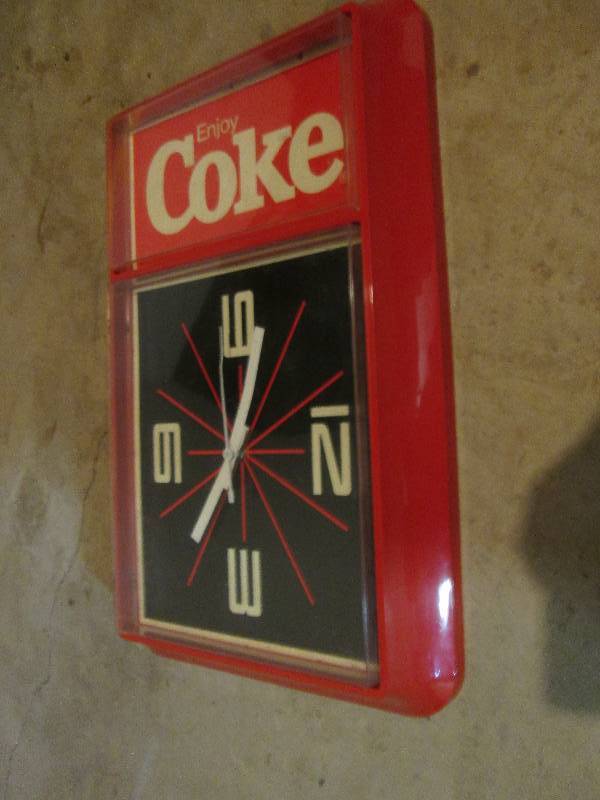 Coca - Cola clock...