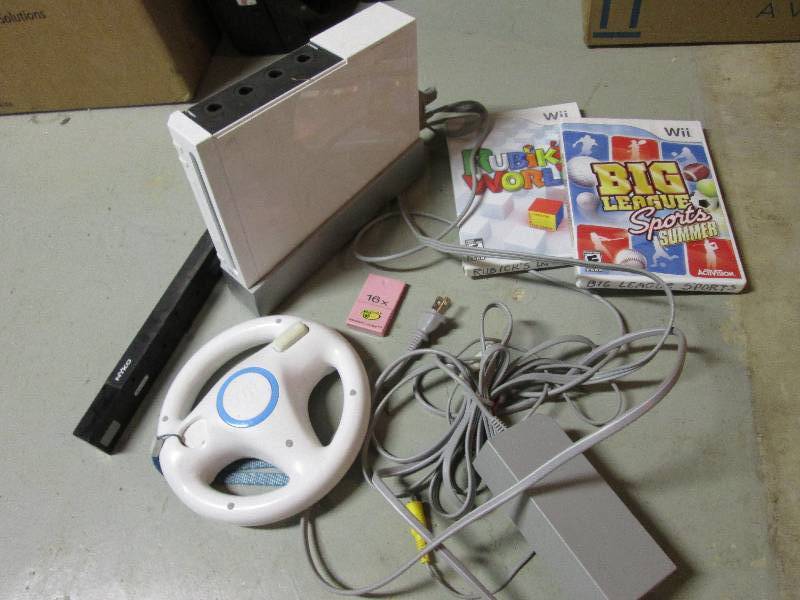 Nintendo Wii game system with games...