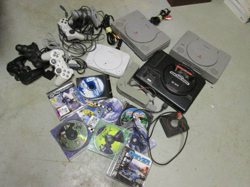 Sega Genesis 16 bit system and Sony...
