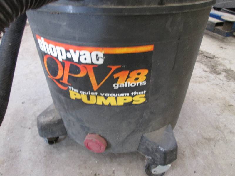 18 gallon shop vac QPV...