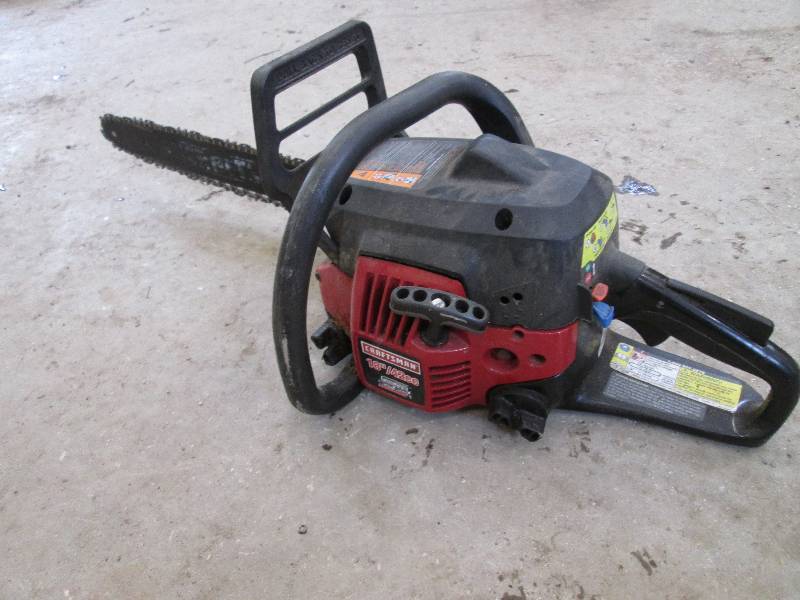 Craftsman 18 42 cc chain saw...