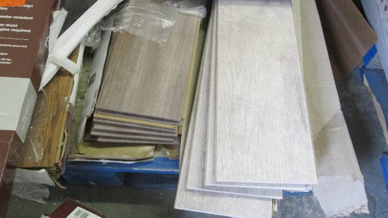 lot 5 image: Pallet of Assorted Flooring...