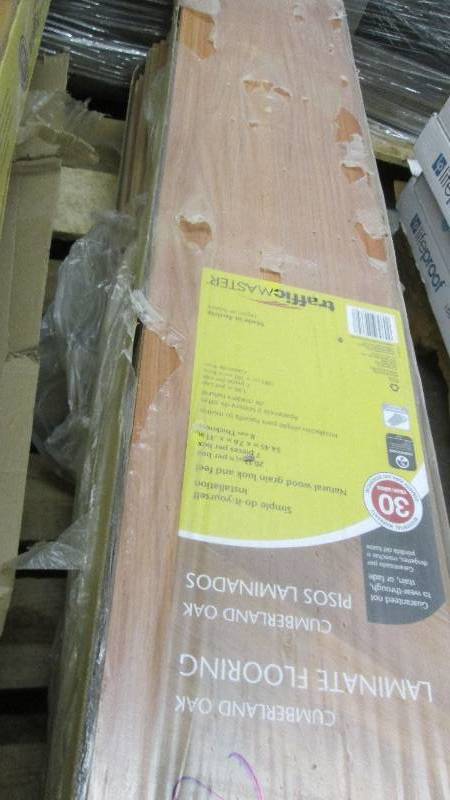 lot 21 image: 3 Cases TrafficMaster Cumberland Oa...