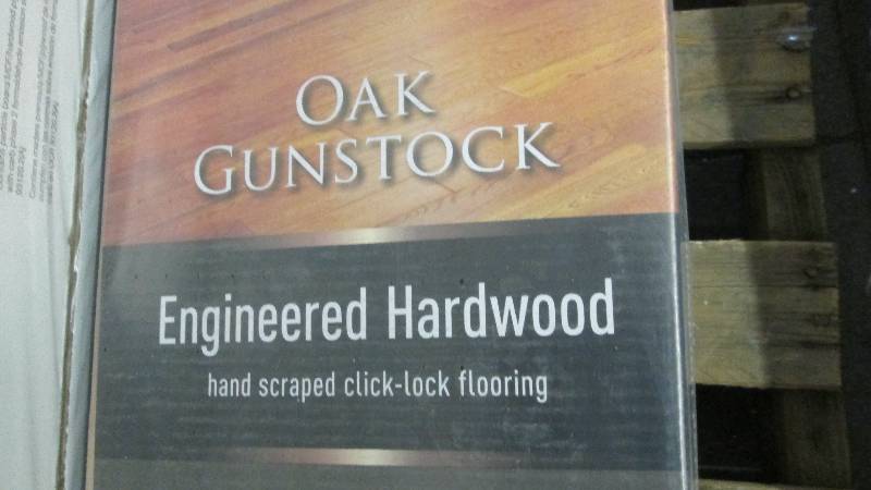 lot 39 image: 2 Cases Home Legend Hand Scraped Oa...