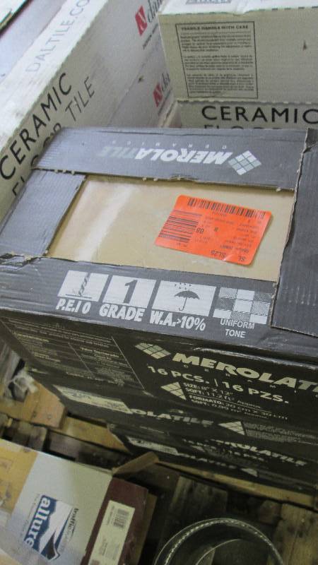 lot 59 image: 4 Cases Merola Tile Aroas Arena 8 i...
