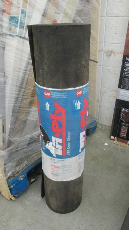 lot 80 image: GAF Tri-Ply 3 ft. x 98 ft. (300 sq....
