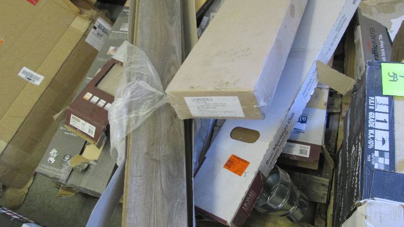 lot 114 image: Pallet of Assorted Flooring...
