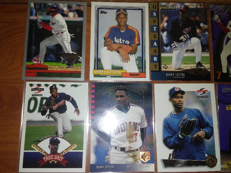 lot 12 image: Kenny Lofton  32 Cards.