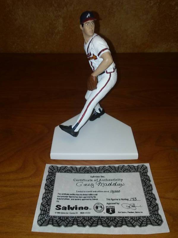 lot 70 image: Greg Maddux Salvino Statue