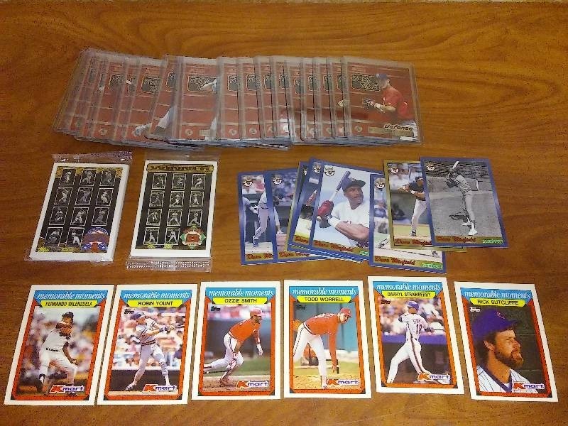 lot 91 image: Winfield Tribute, Tools of the Trade set, Kmart plus specialty packs.