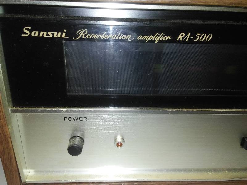 Sansui restoration Amplifier RA-500 Reverberation amazing