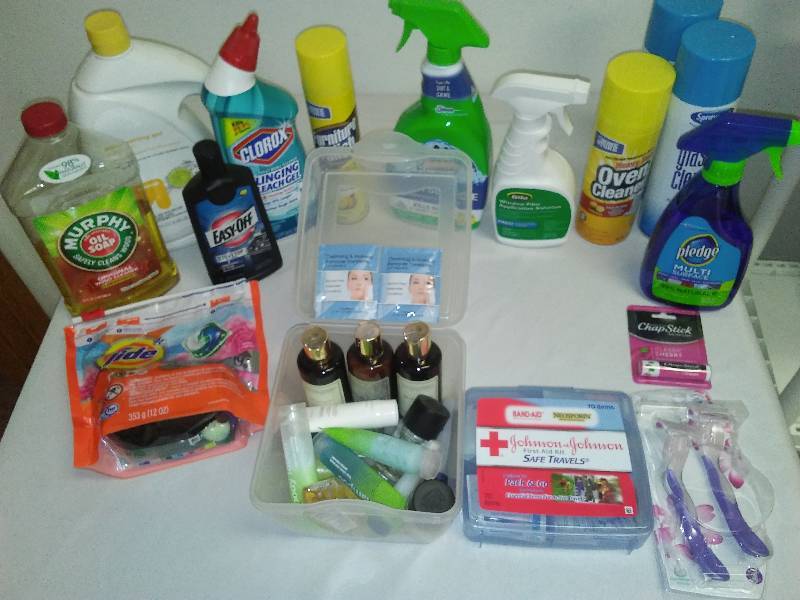 Misc. Cleaning and Personal Hygiene Lot � See Pictures for full detail