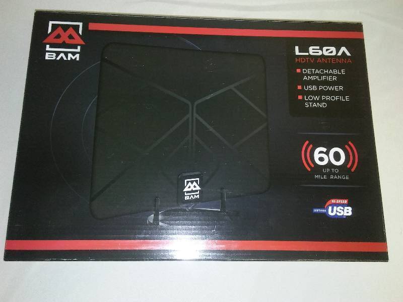 BAM HDTV Antenna, L60A