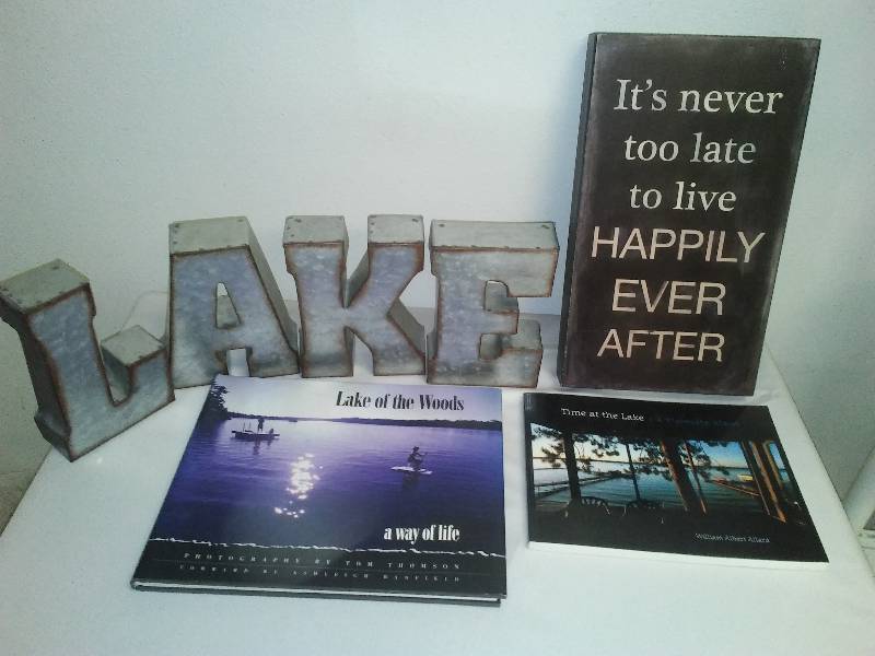 Metal L.A.K.E. Letter and more