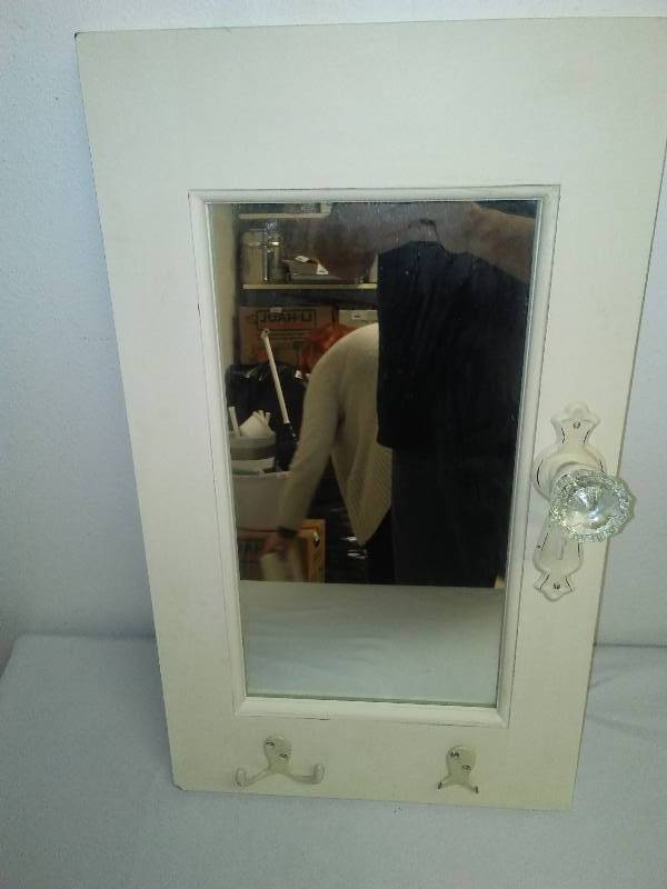 Dcor Door Mirrored Coat Hanger, 24 in Tall