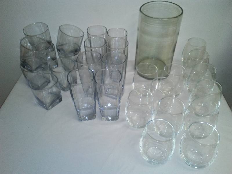 Clear Glass Ware � see pictures