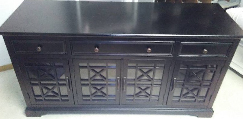 Console Entertainment Center, 60L x 32H x 19D