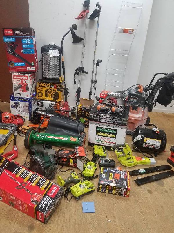 Misc. Outdoor  and Power Tool Salvage for parts or repair