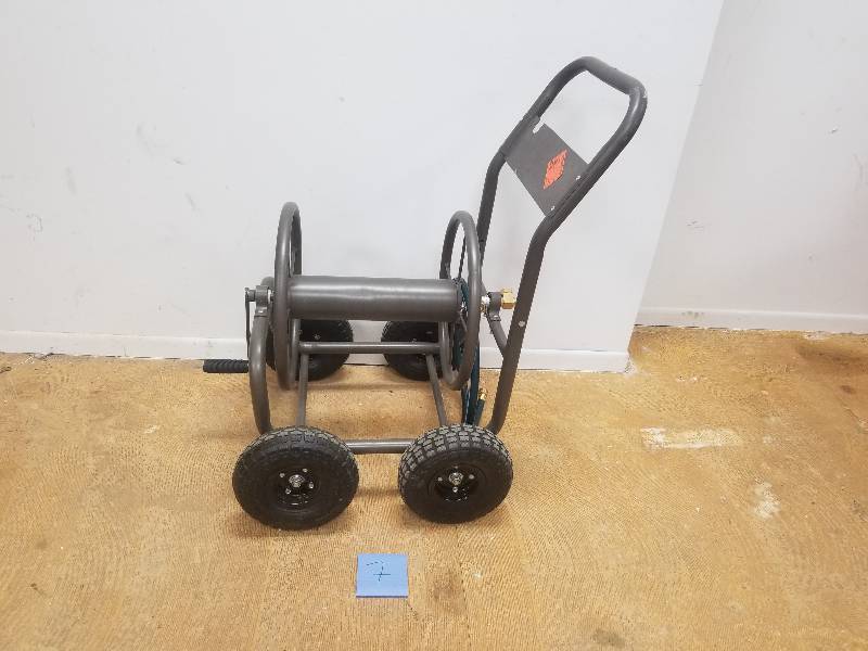 Hampton Bay 4-Wheel Hose Cart needs repair