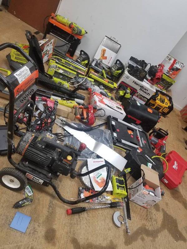Misc. Salvage Tools and Outdoor Power Equipment for parts or repair