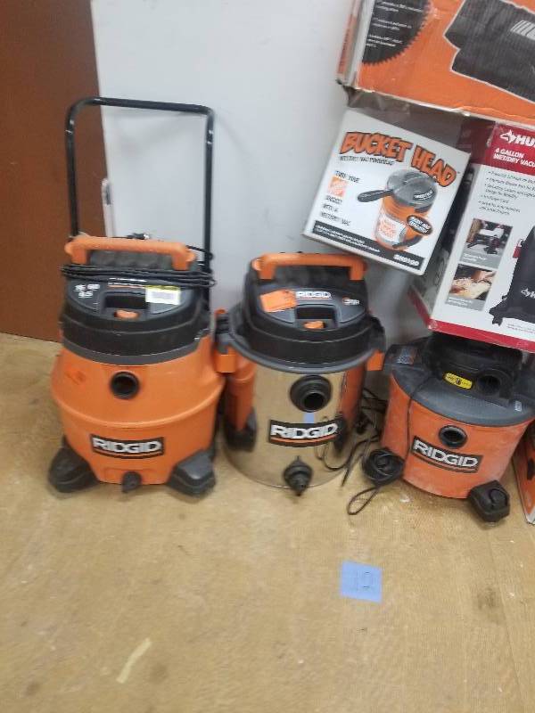 Salvage Vacuums Some Working but  Missing Parts