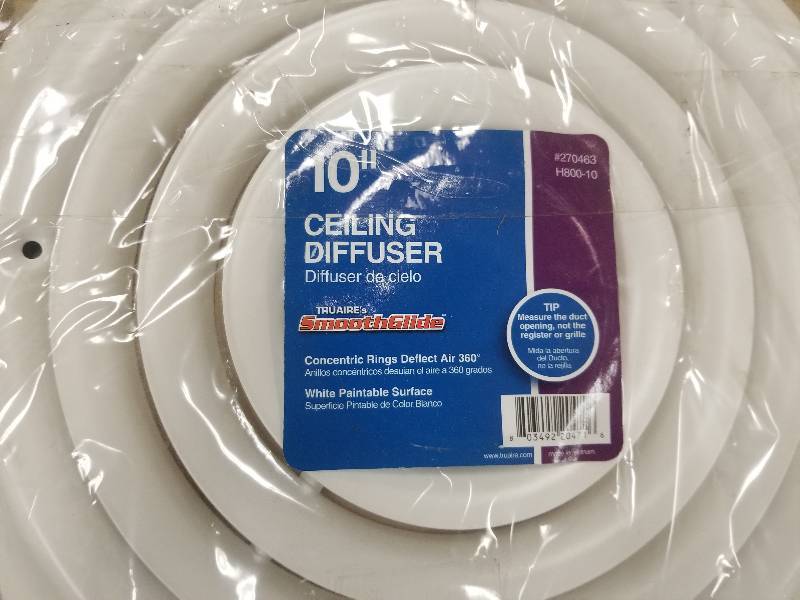 SmoothGlide 10 Ceiling Diffuser - Lot of 3 not used