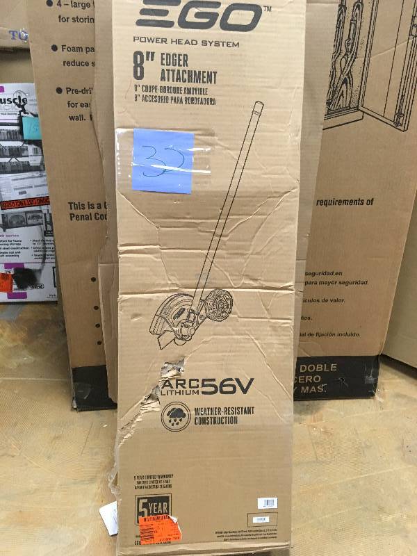 EGO 8 Edger Attachment not used