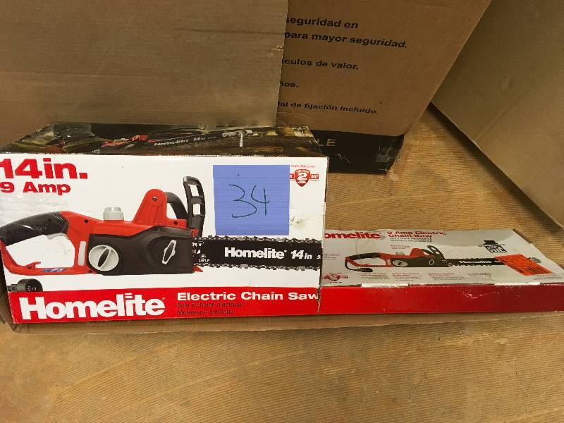 Homelite 14 9 Amp Electric Chainsaw in good working condition