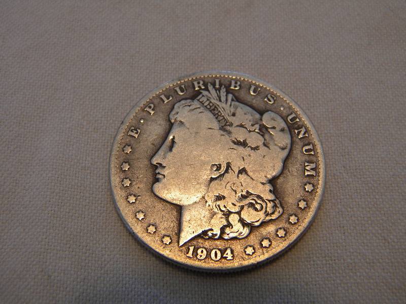 1904 S Morgan Silver Dollar
