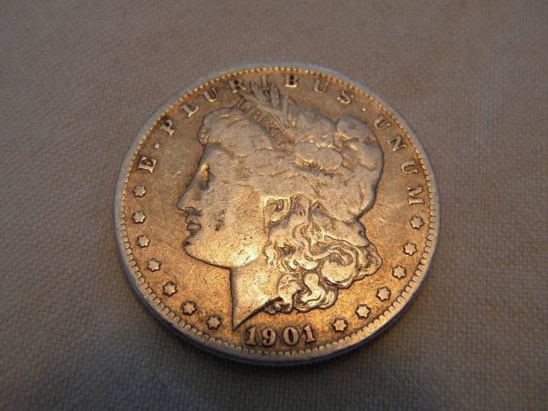 1901 O Morgan Silver Dollar