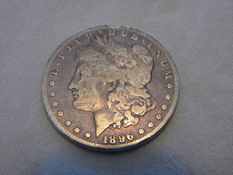 1896 S Morgan Silver Dollar