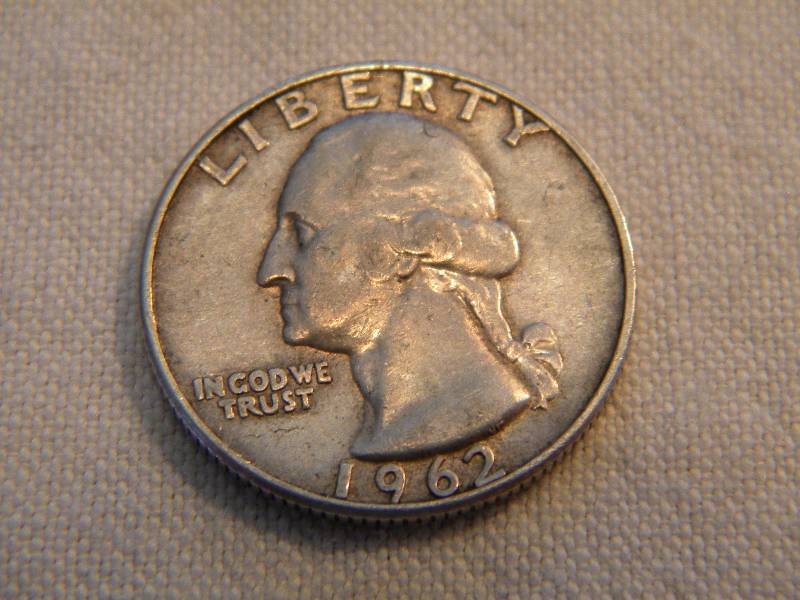 1962 D Washington Silver Quarter