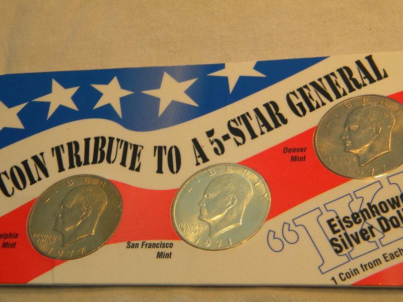 Eisenhower Dollar 3 Pack