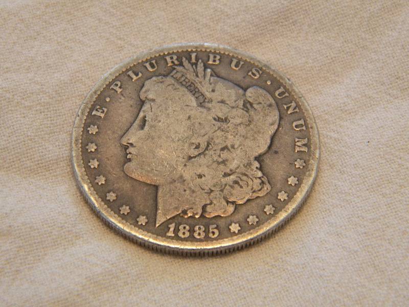 1885 Morgan Silver Dollar