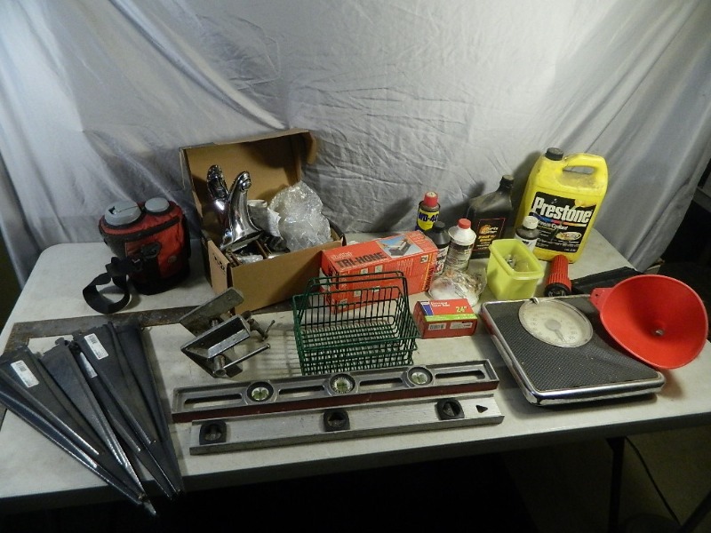 lot 95 image: Tools, Shop Supplies, Faucet, Etc