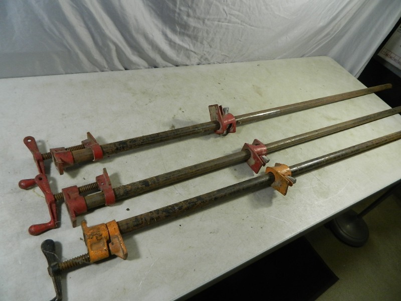 lot 98 image: 3 Bar Clamps