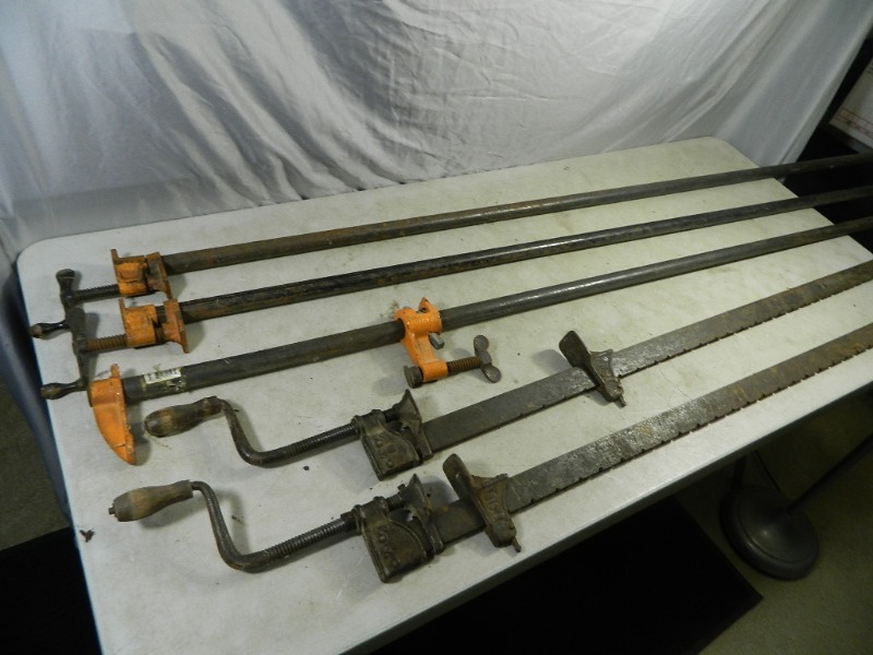lot 100 image: 5 Bar Clamps