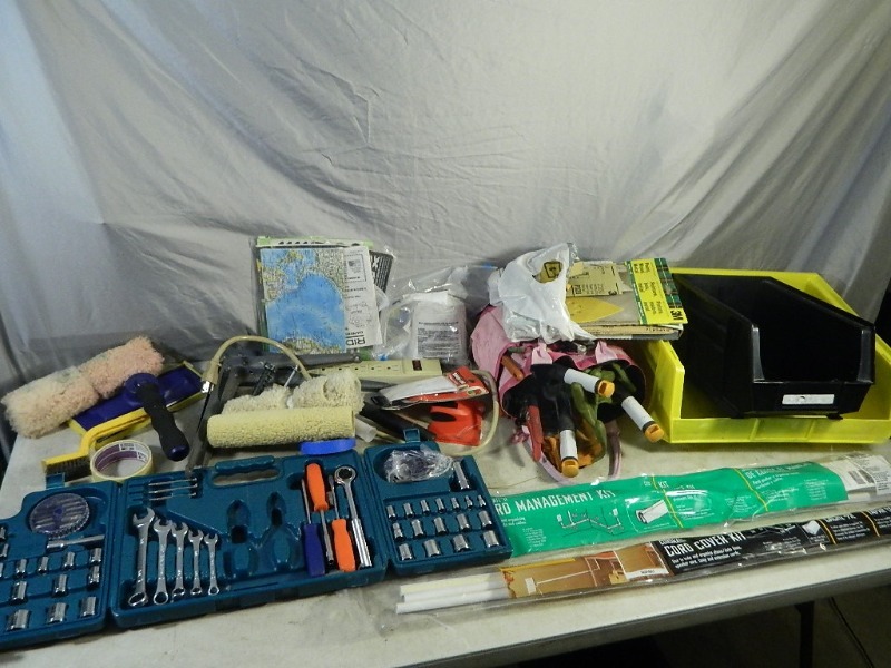 lot 106 image: Tools, Painting, Bins, Etc