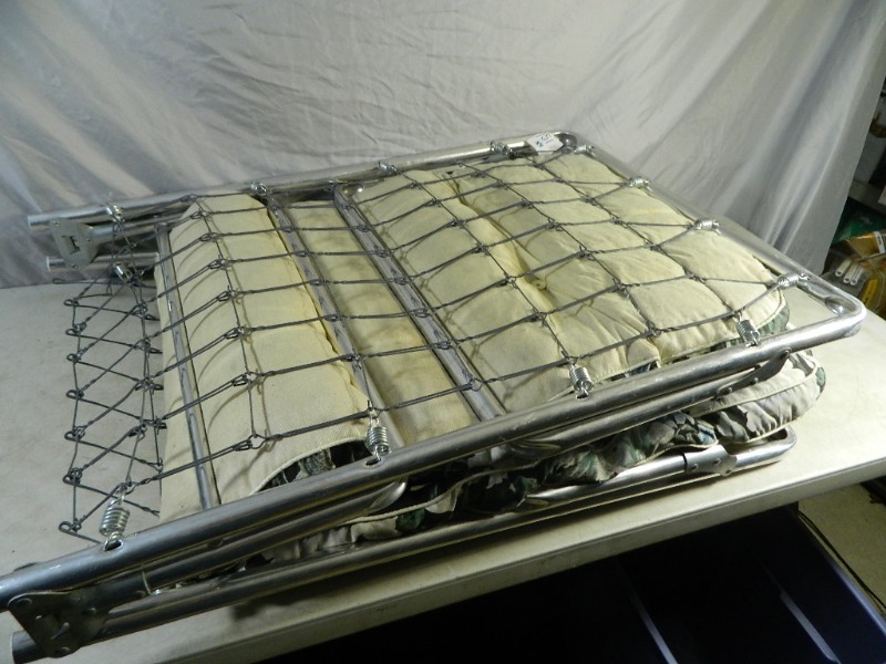 lot 114 image: Aluminum Framed Camping Cot