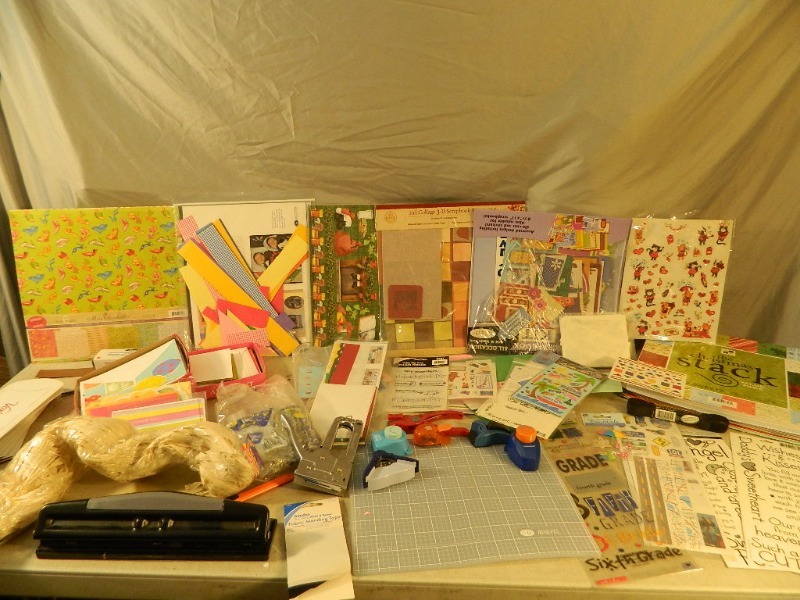 lot 136 image: Creative Memories Items and Craft Items
