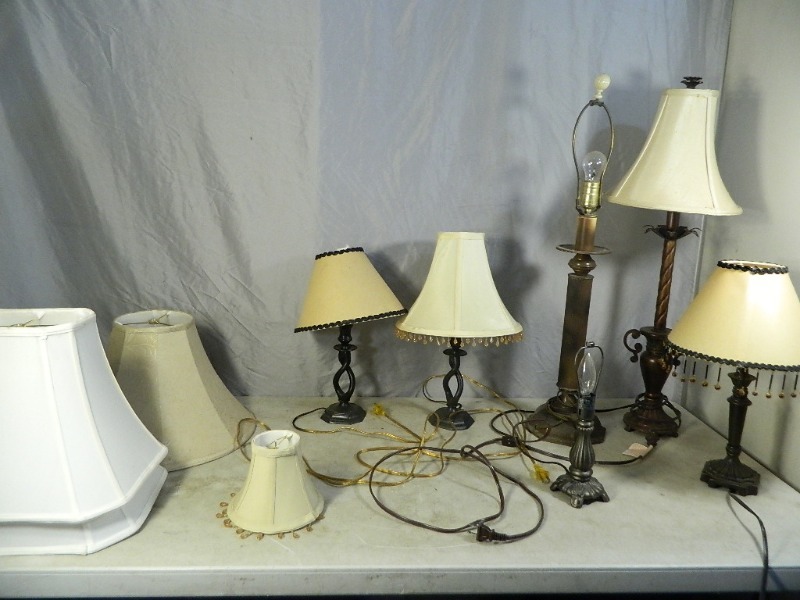 lot 168 image: Lamps and Shade