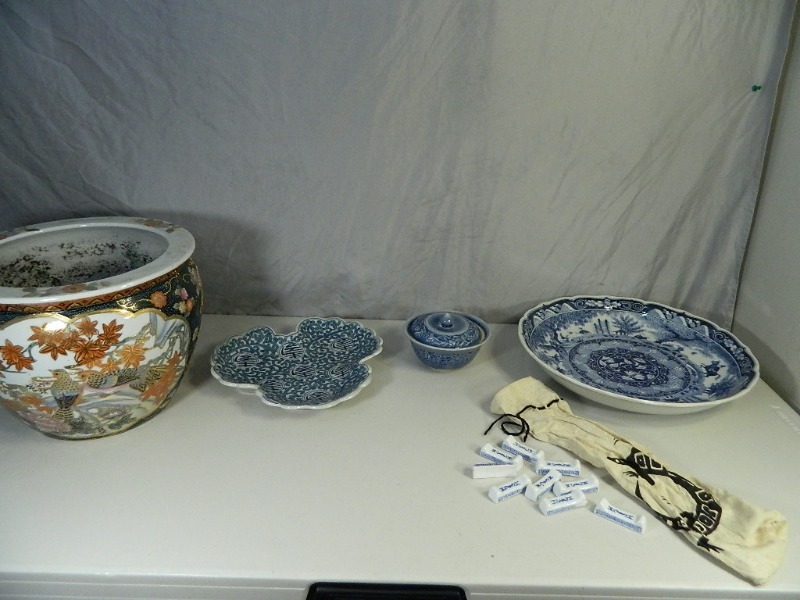 lot 55 image: Planter, China Pieces, More