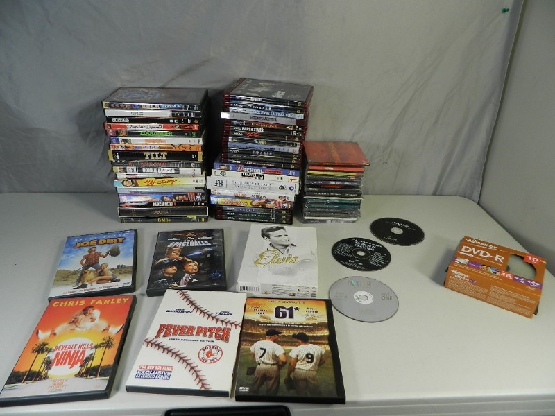 lot 62 image: Dvds, Cds, and More