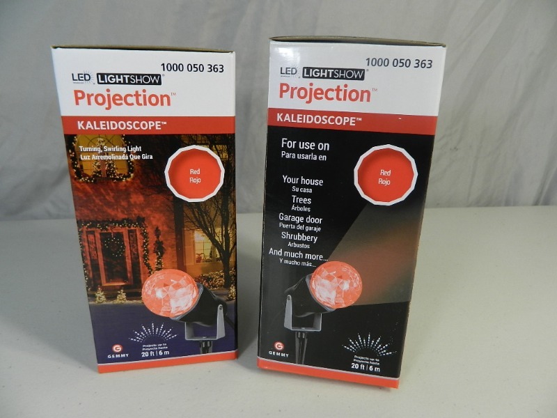 lot 66 image: 2 New LED Lightshow Projectors