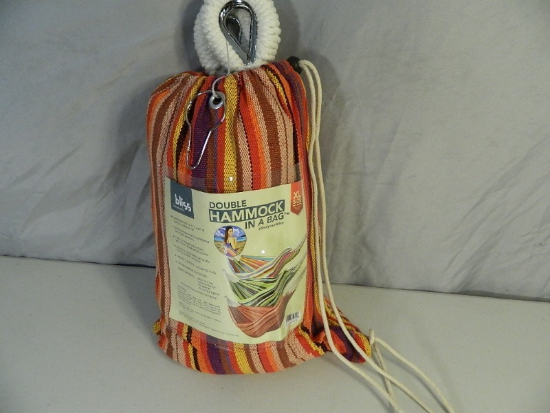 lot 68 image: New Bliss XL Double Hammock in A Bag