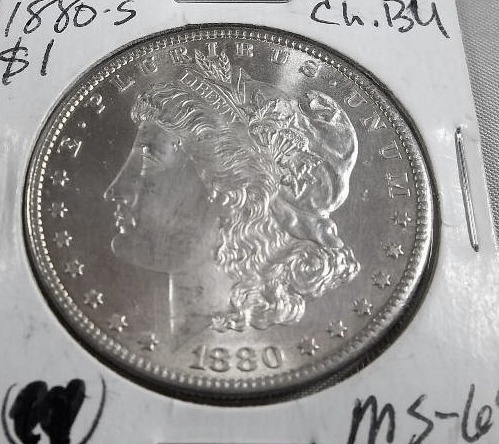 1880 S Morgan Silver Dollar