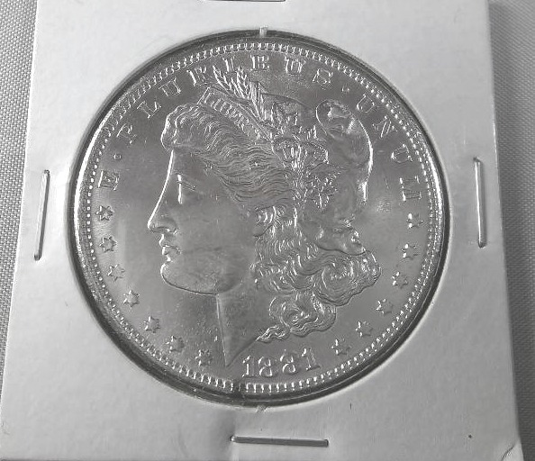1881 S Morgan Silver Dollar