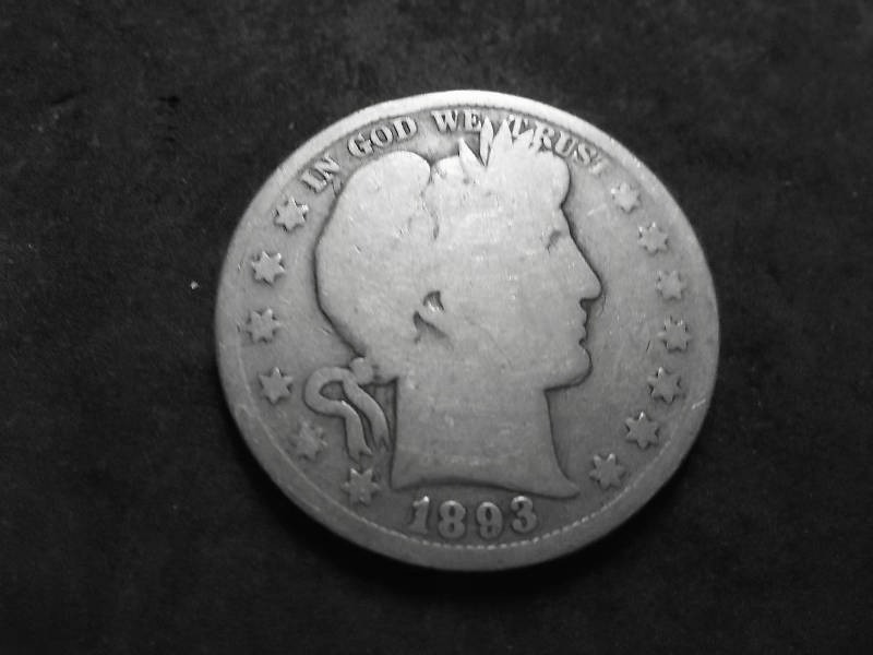 1893 Barber Half Dollar