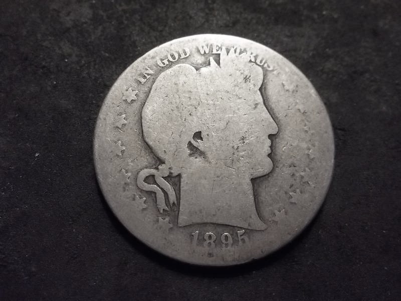 1895 S Barber Half Dollar